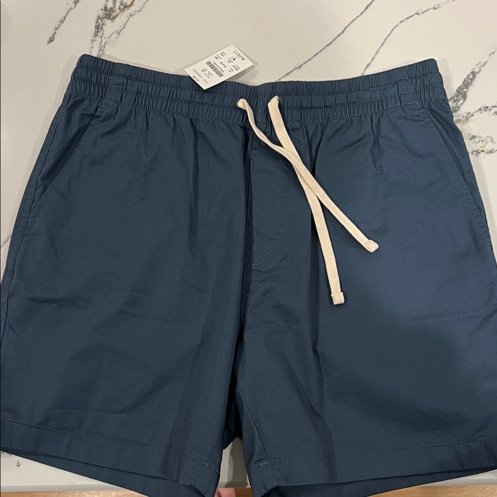 J. Crew Blue and White drawstring shots